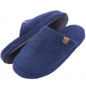 Pantufa Masculina Atoalhada Flexível -  PUFF - Marinho