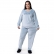 Pijama Longo em Plush Super Soft - Azul