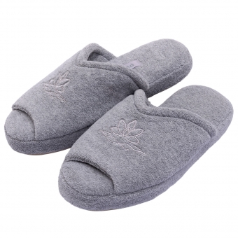 Pantufa Anatomic Comfort Atoalhado Bordado