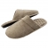 Pantufa Atoalhada Masculina com Espuma Massageadora - PUFF - Caqui