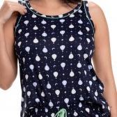 Short Doll de Regata em Modal Summer - Marinho