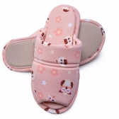 Pantufa Aberta em Modal Summer Antiderrapante - Salmão