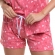 Short Doll Estampado de Manga com Botões em Modal Summer - Rosa