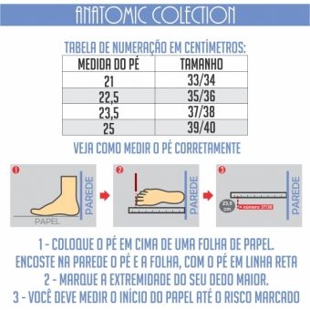Pantufa Anatômica Malha com laço Cetim - PUFF