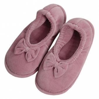 Sapatilha Flexível Plush com Laço PUFF
