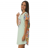 Camisão Cotton Light Animais Manga Longa Lisa Silk
