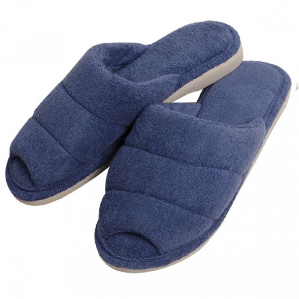 Pantufa Atoalhada Anatômica PUFF - Índigo