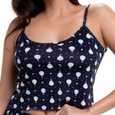 Short Doll de Alcinha em Modal Summer - Marinho