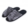 Pantufa Flexível em Malha Floral Infantil - Chumbo
