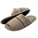 Pantufa Masculina Anatômica Atoalhada - Caqui