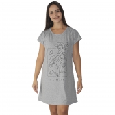 Camisão Malha 100% Algodão Silk: Conforto e Estilo - Mescla