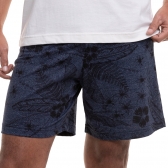Pijama de Malha 100% Algodão Regata Floral - Marinho