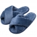 Pantufa Flexível em Pelúcia - Indigo