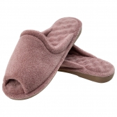 Pantufa Atoalhada Anatômica com Espuma Massageadora - Amora