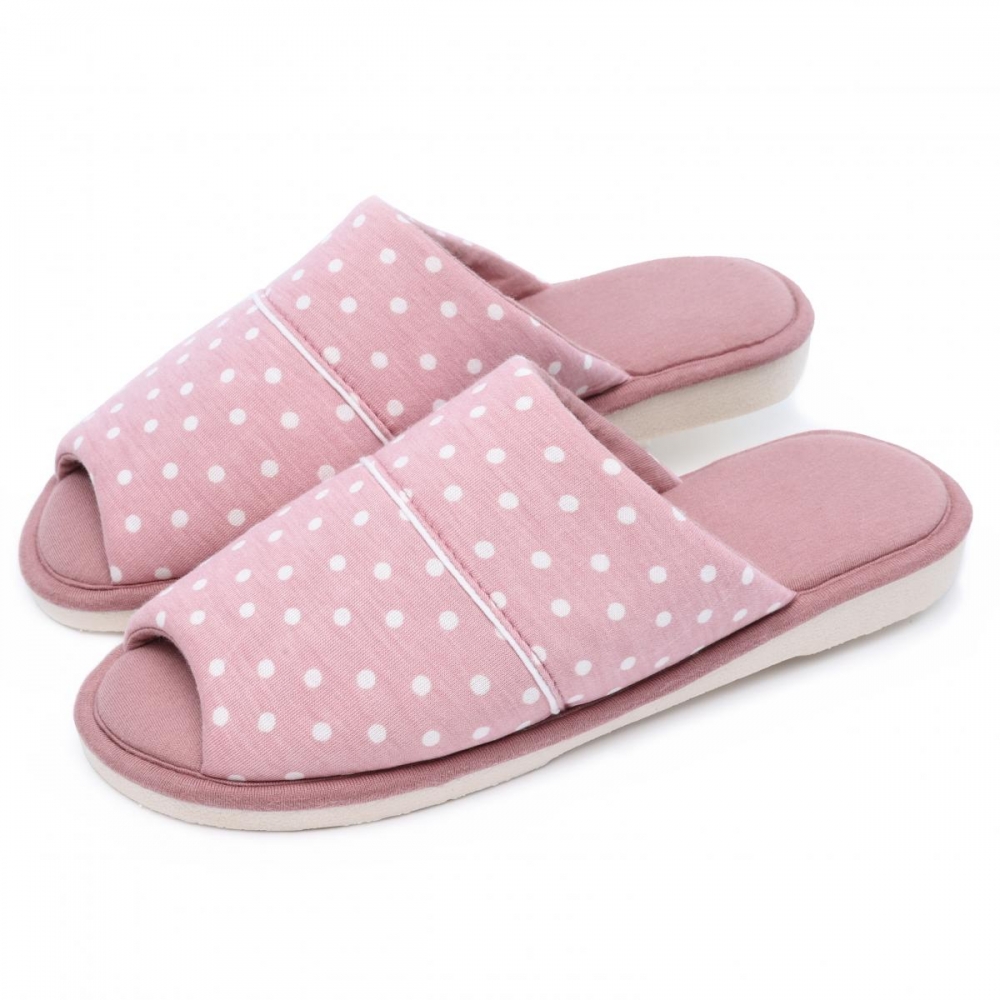 Pantufa Anatômica em Malha com Viscolycra Poá