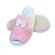 Pantufa Flexível Malha Tie Dye Infantil - Rosa