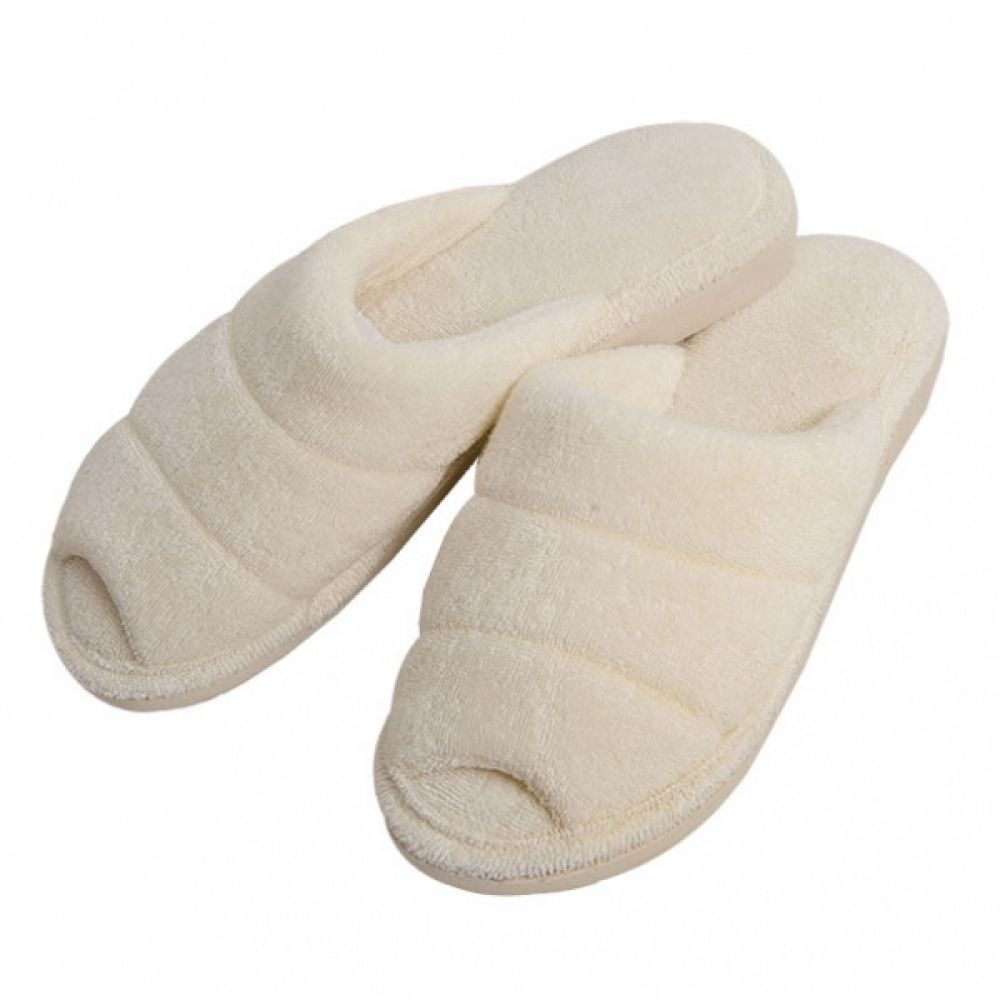 Pantufa Atoalhada Anatômica PUFF - Marfim