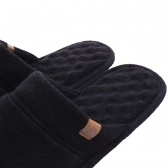 Pantufa Atoalhada Masculina com Espuma Massageadora - PUFF - Preto