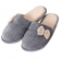 Pantufa PUFF Flex Anatômica Plush com Unifloc - Mescla