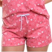 Short Doll de Regata em Modal Summer - Rosa
