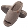 Pantufa Aberta Anatômica Elegance em Atoalhado - Caqui