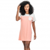Camisão em Malha com Bolso - Salmão