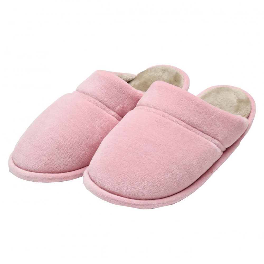 Pantufa Flexível Pelúcia com Plush PUFF - Rosa