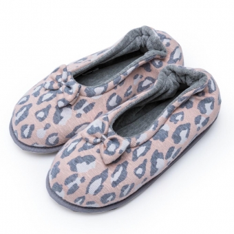 Sapatilha Flexível Plush Onça