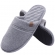 Pantufa Atoalhada Masculina com Espuma Massageadora - PUFF - Mescla