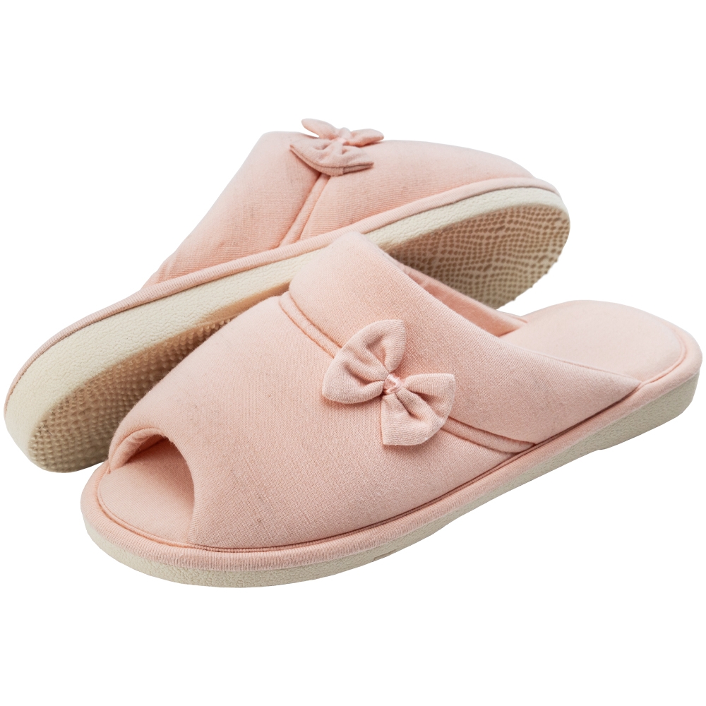 Pantufa Anatômica em Malha com Viscolycra Listrada - Porcelana
