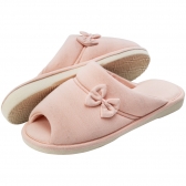 Pantufa Anatômica em Malha com Viscolycra Listrada - Porcelana