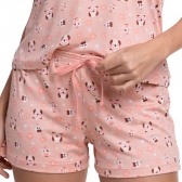 Short Doll de Regata em Modal Summer - Salmão