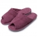 Pantufa Feminina Anatômica Atoalhada Puff - Bordô