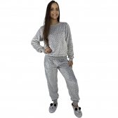 Pijama Puff Pelúcia Fleece Bouble - PLUS