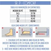 Pantufa Masculina Atoalhada Flexível -  PUFF - Marinho