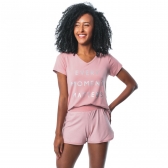 Short Doll em Viscolycra Listrada Every Moment Matters