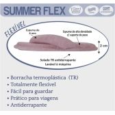 Pantufa Atoalhada Flexível Dedo - PUFF - Amora