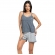 Short Doll em Malha Flame Listrada