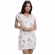 Camisola em Viscolycra com Estampa Floral - Marfim