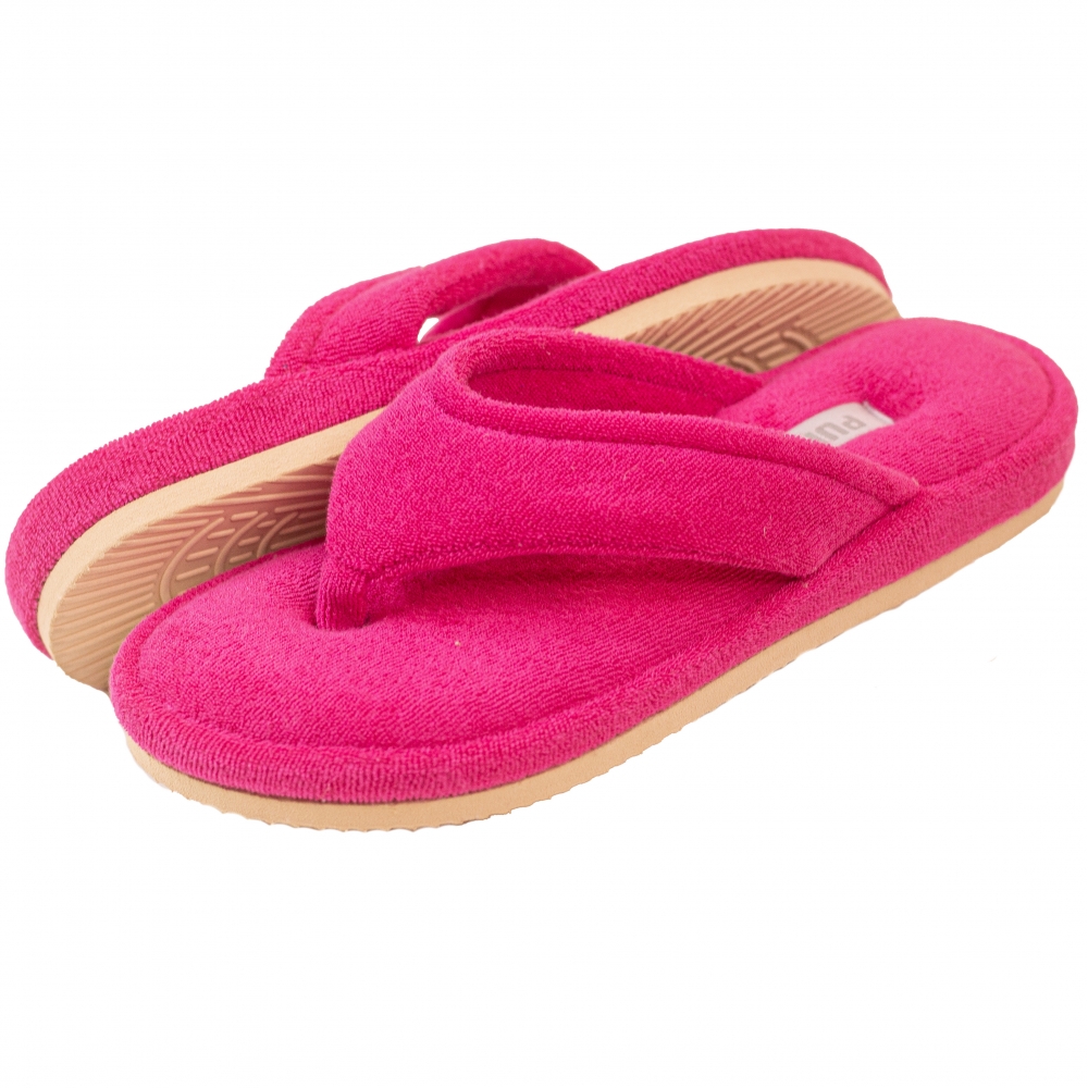 Pantufa Anatômica Soft Atoalhado - Dedo - Pink