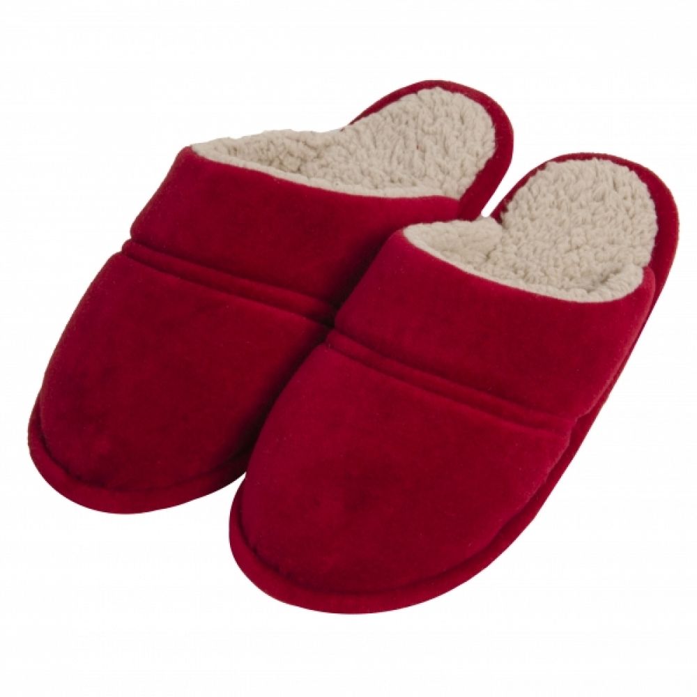 Pantufa Flexível Pelúcia com Plush PUFF - Vermelho