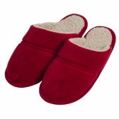 Pantufa Flexível Pelúcia com Plush PUFF - Vermelho