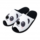 Pantufa Infantil Flexível em Malha Bichinhos - Branco