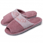 Pantufa Aberta Anatômica Levite em Atoalhado - Amora