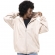 Blusa Moletom Dublado Fleece Peluciado com Capuz e Bolso- UNISEX - Bege