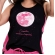 Short Doll Viscolycra Lisa com Estampa Localizada - Preto