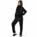 Pijama em Pelúcia Lisa - Preto