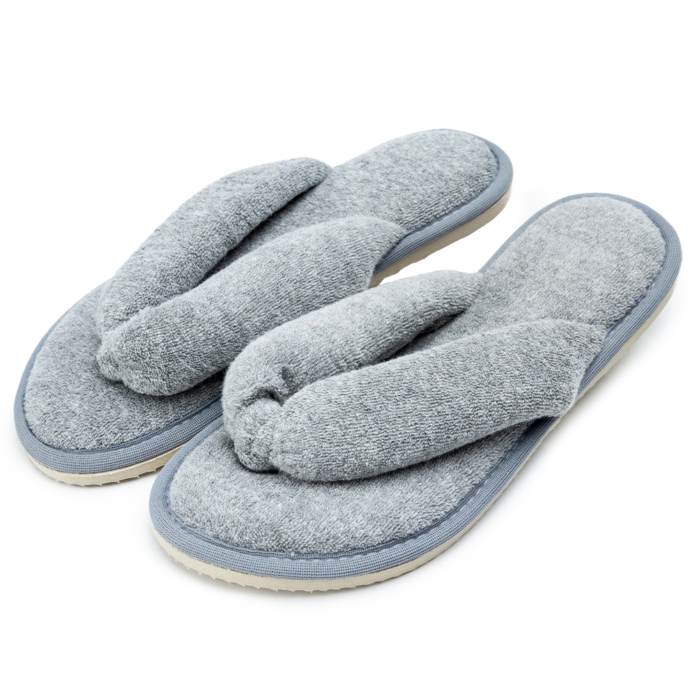 Pantufa Atoalhada Levite Sola Plana - Mescla