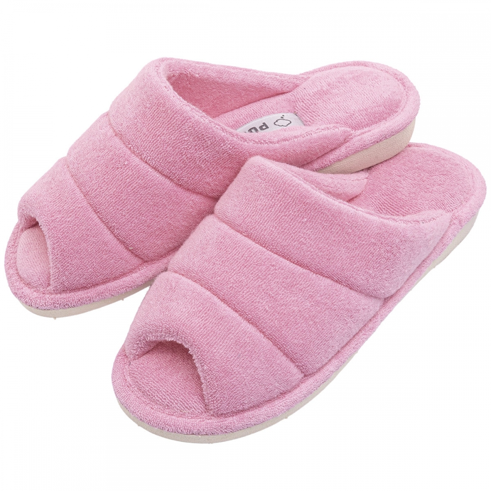 Pantufa Atoalhada Anatômica PUFF - Rosa