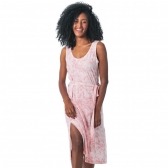 Camisola em Viscolycra Floral - Rosa